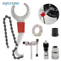 Ensemble d'outils de réparation de vélo avec dissolvant de volant d'inertie, kit de vélo JOBreaker, accessoires de cyclisme VTT, multi-outils, 6 pièces 1
